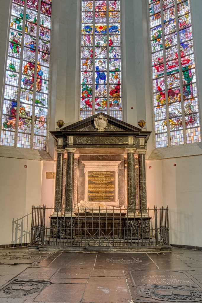 hdr nieuwe oude kerk delft praalgraf willem van oranje protestant religie rooms katholiek kerkfotografie religion erfgoed kathedraal basiliek bezienswaardigheid
